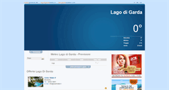 Desktop Screenshot of lagodigardameteo.it