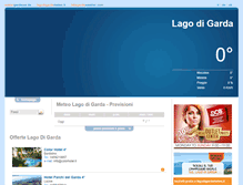 Tablet Screenshot of lagodigardameteo.it